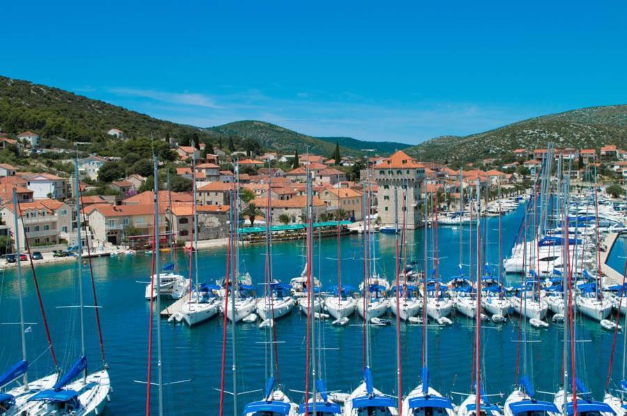 Sea View Apartment Sunrise Poljica & Blue Lagoon Rent A Boat Bagian luar foto