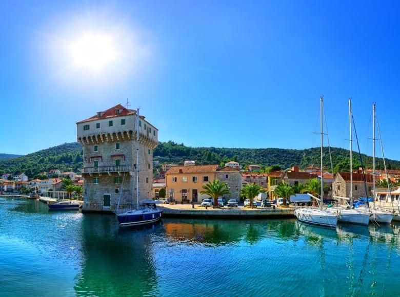 Sea View Apartment Sunrise Poljica & Blue Lagoon Rent A Boat Bagian luar foto